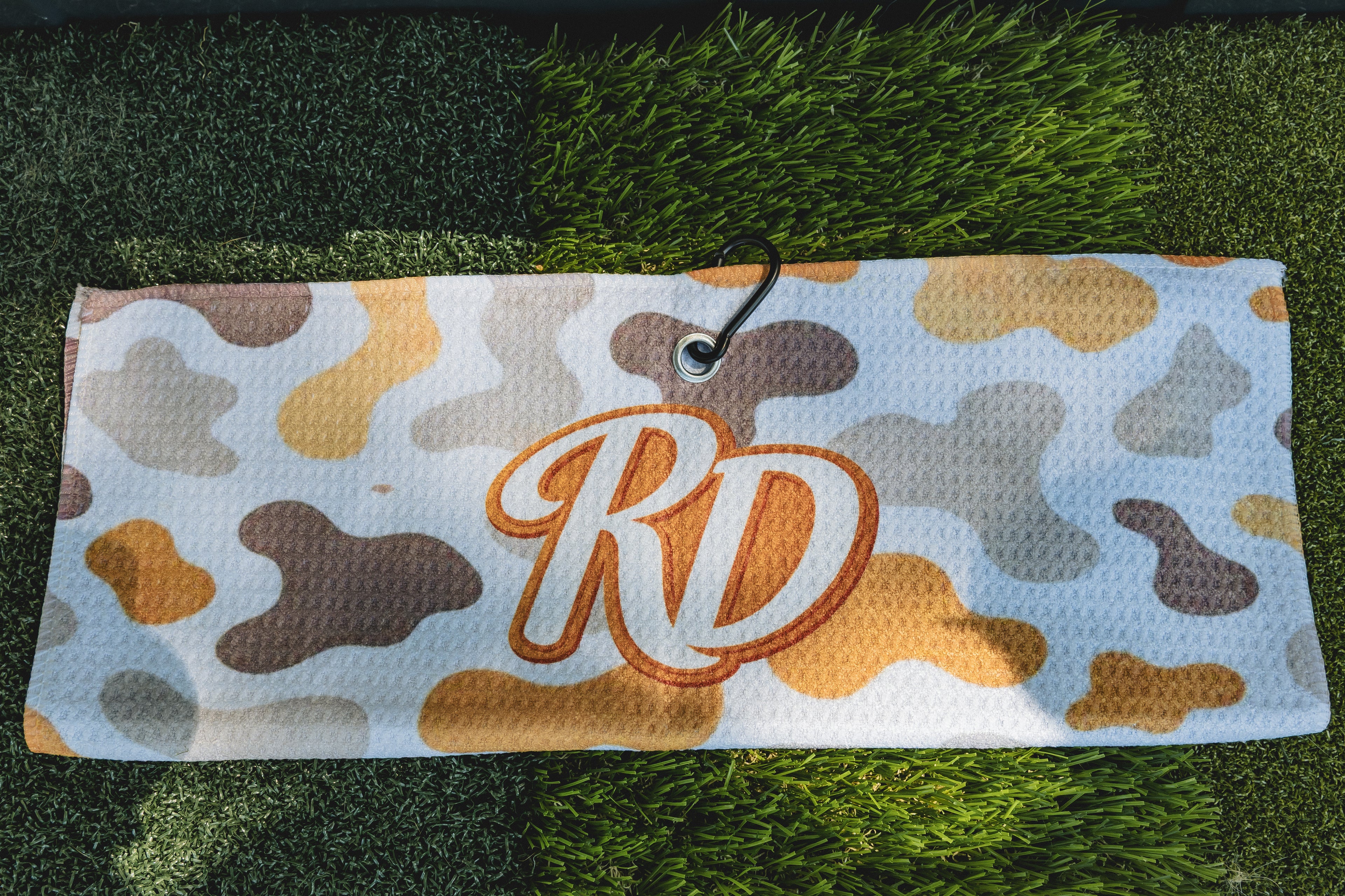 RD Camo Golf Towel