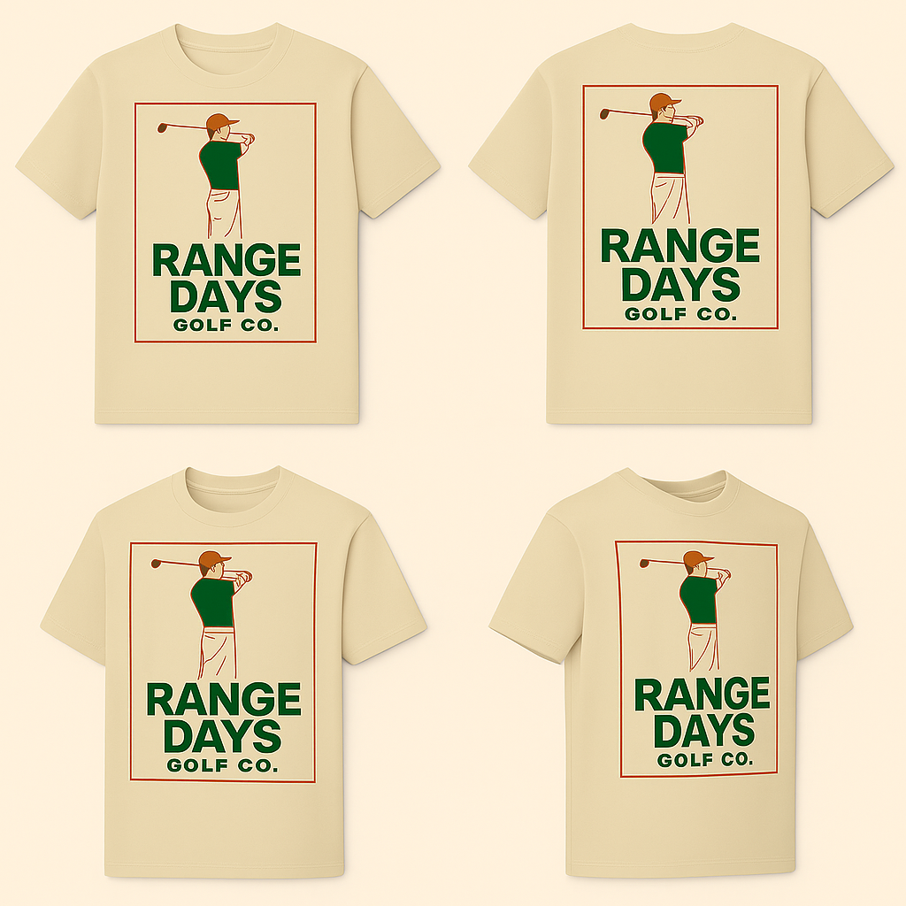 The Golfer Tee – Vintage Swing Edition