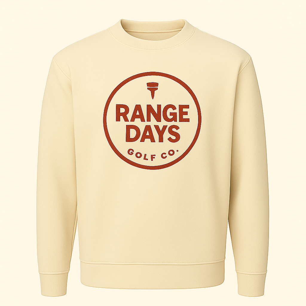 Range Days Classic Crewneck – Cream