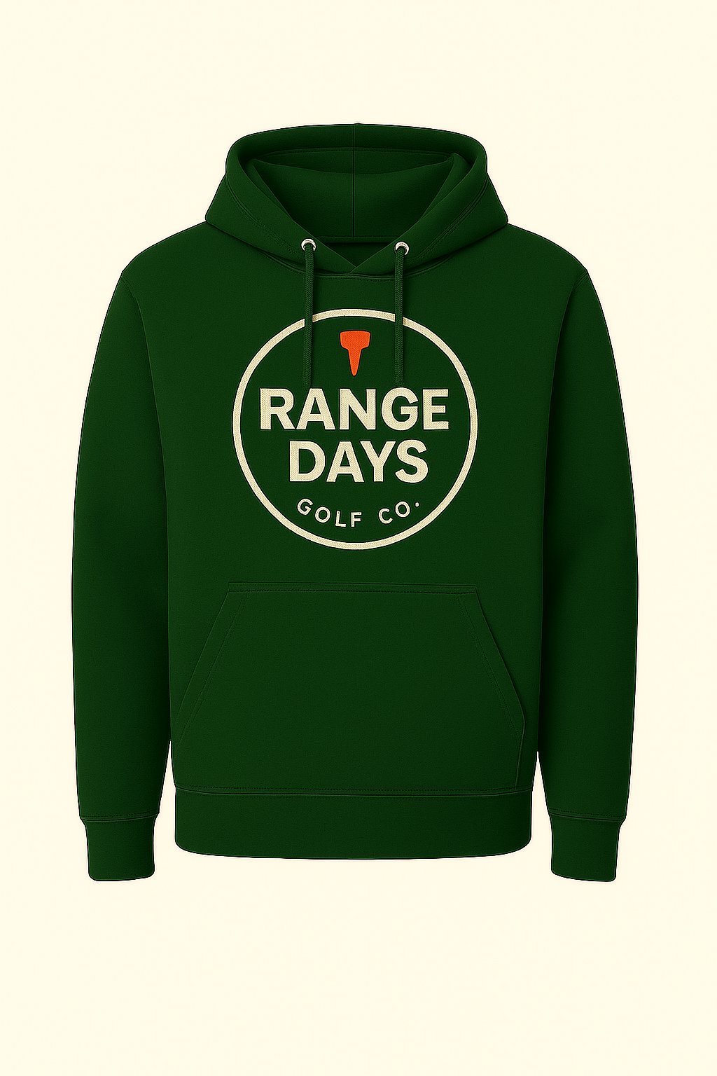 Forest Green Logo Hoodie – Range Days