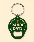 Range Days Bottle Opener Keychain