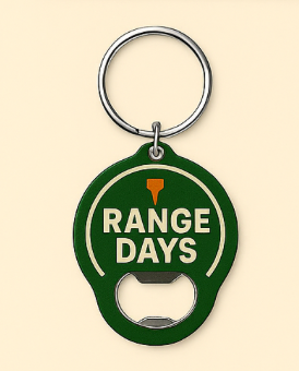 Range Days Bottle Opener Keychain