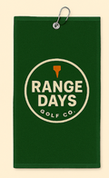 Classic Green Golf Towel