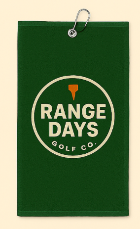 Classic Green Golf Towel