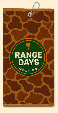 Duck Camo Golf Towel