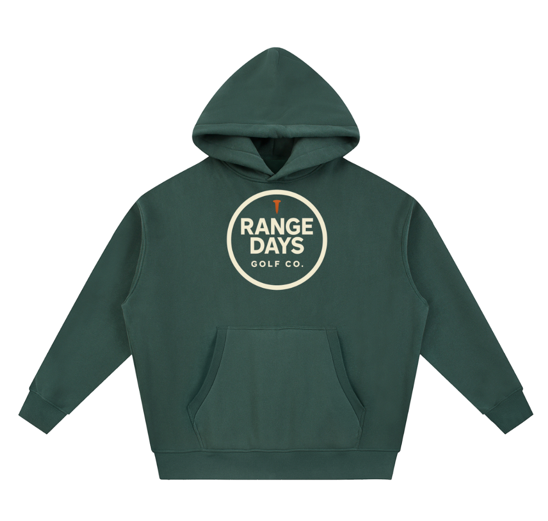 Forest Green Logo Hoodie – Range Days